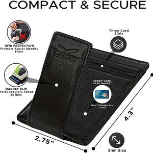 NWT Claasico Leather Money Clip